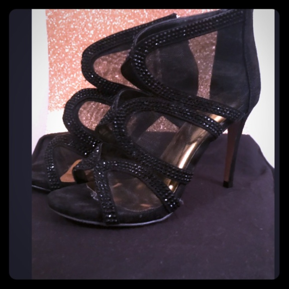 Black Evening Pumps